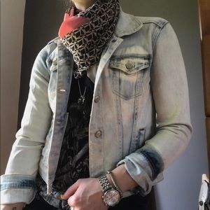 Light Wash Denim Jean Jacket